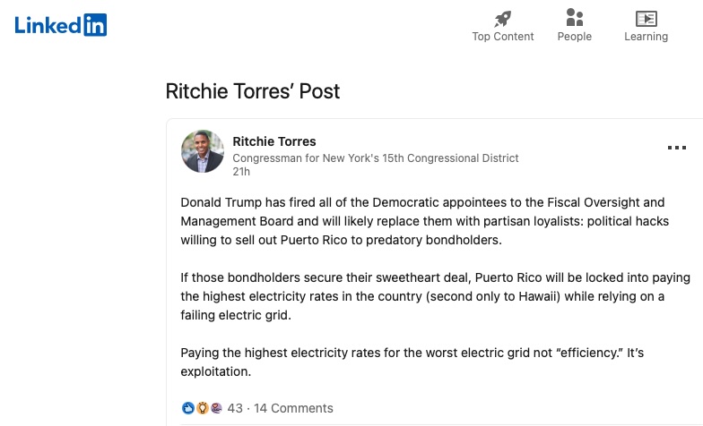 Trump Fires Most of the PROMESA Board